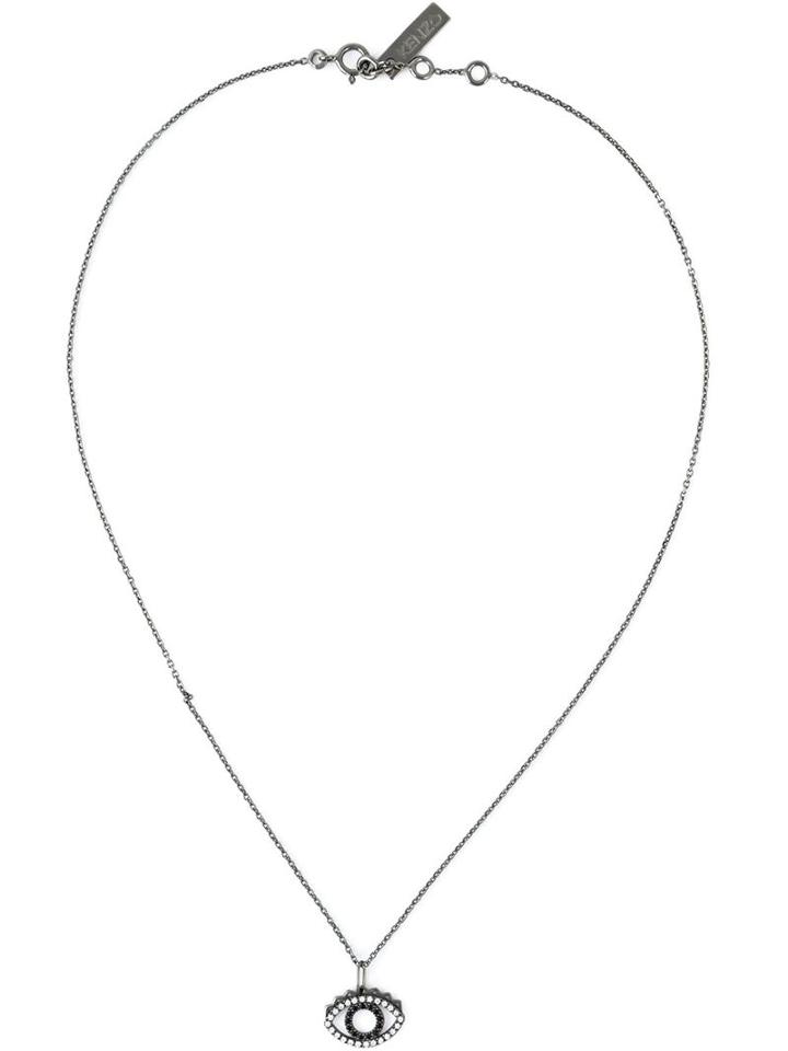 Kenzo Small 'eye' Necklace, Women's, Silver