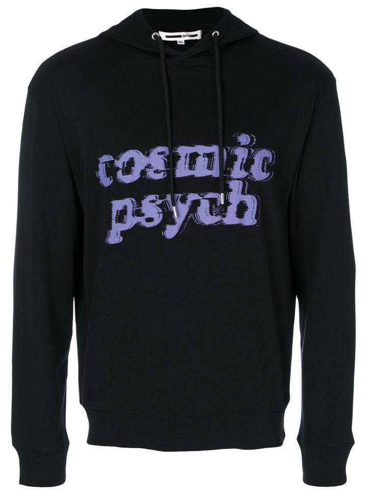 Mcq Alexander Mcqueen Cosmic Psych Print Hoodie - Black