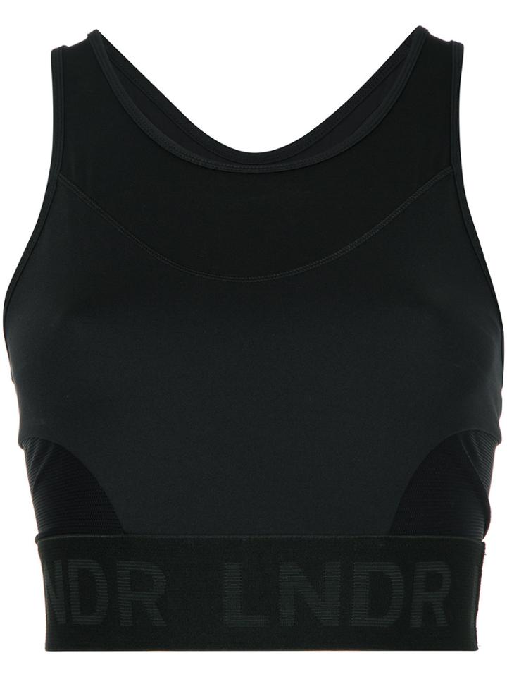 Lndr Cropped Tank Top - Black