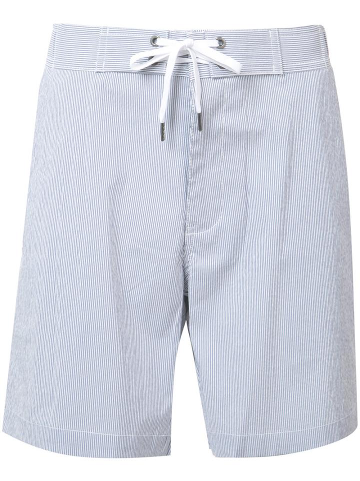 Onia Alek 7 Board Shorts, Men's, Size: Small, Blue, Nylon/polyester/spandex/elastane