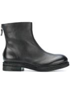 Del Carlo Zipped Ankle Boot - Black