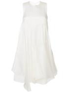 Maison Rabih Kayrouz Flared Asymmetric Dress - White