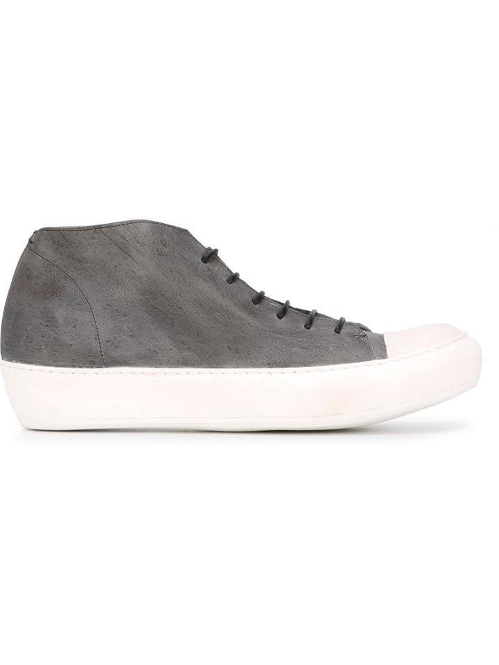Lost & Found Ria Dunn Asymmetric Lace Up 'kudu Antelope' Sneakers