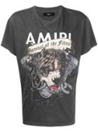 Amiri Printed Pitbull T-shirt - Grey