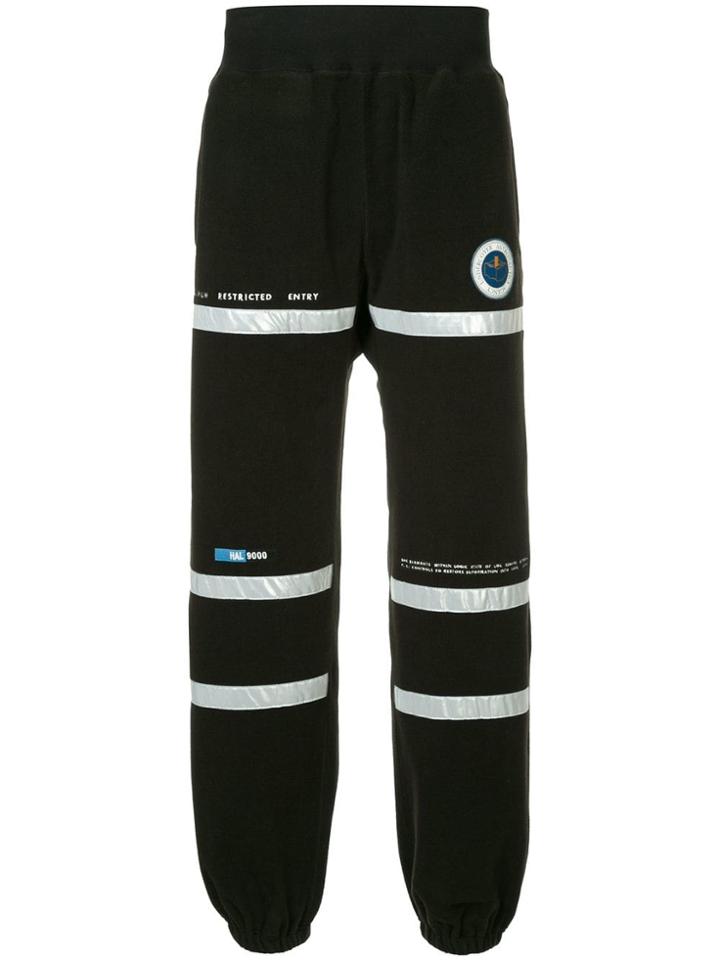 Undercover Astronautics Agency Patch Track-pants - Black