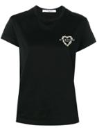 Givenchy Heart Logo T-shirt - Black