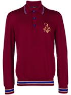 Billionaire Embroidered Knitted Polo Shirt