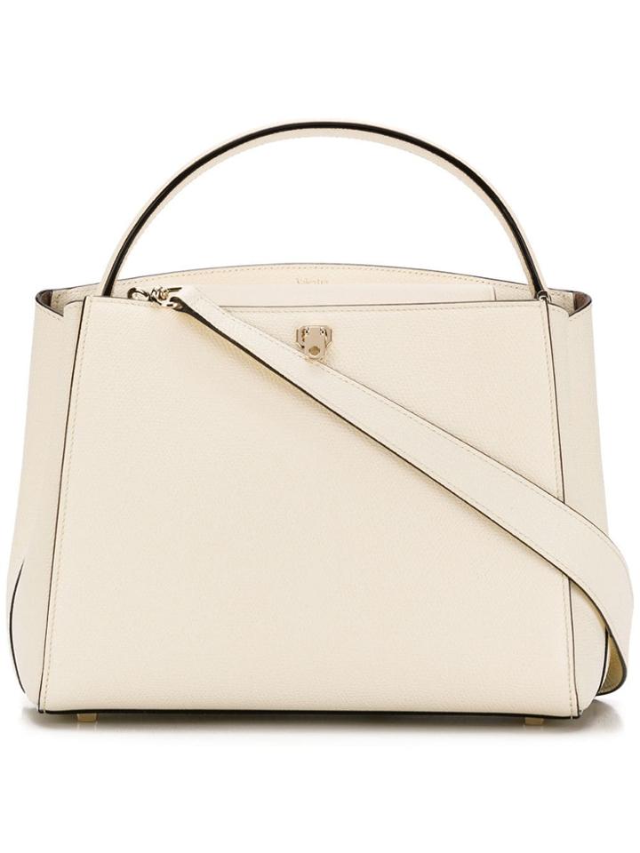 Valextra Brera Medium Tote - White