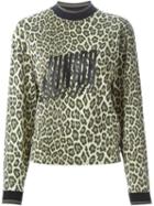 Jean Paul Gaultier Vintage Leopard Print Sweatshirt