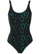 Lygia & Nanny Printed Teresa Swimsuit - Black