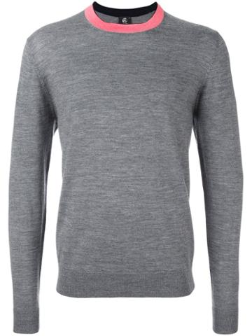 Paul By Paul Smith Contrast Collar Sweater