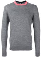 Paul By Paul Smith Contrast Collar Sweater
