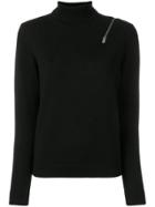Steffen Schraut Shoulder Zip Jumper - Black