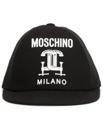 Moschino Interlocking C-clamp Baseball Cap