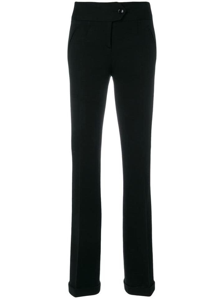 Dolce & Gabbana Pre-owned Straight Leg Tailored Trousers - Black