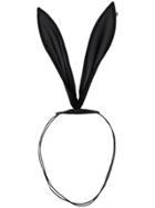 Maison Michel Long Bunny Ears - Black