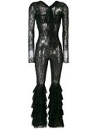 Faith Connexion Lace Jumpsuit - Black