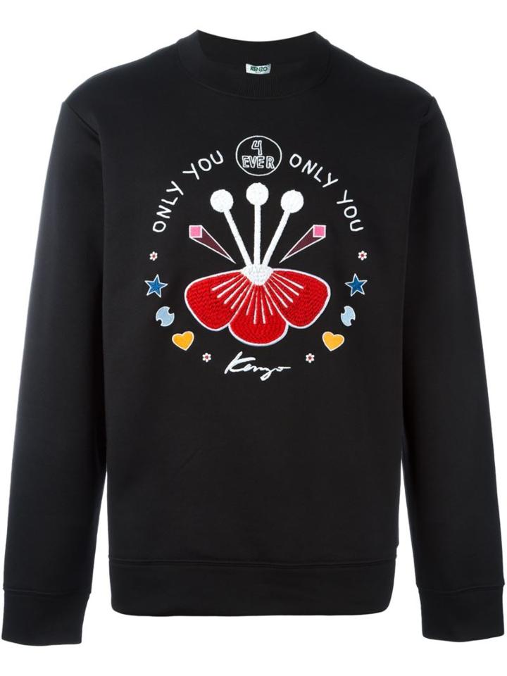Kenzo 'tanami' Sweatshirt, Men's, Size: Medium, Black, Cotton/polyester