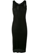 Givenchy - Fitted Tank Dress - Women - Polyamide/spandex/elastane/cupro - 38, Black, Polyamide/spandex/elastane/cupro