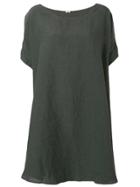 Apuntob Loose T-shirt Dress - Grey