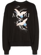 Amiri Crane Print Sweatshirt - Black