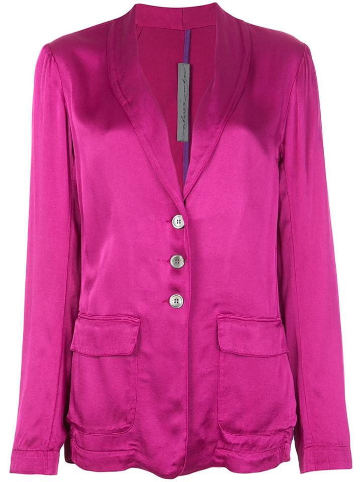Raquel Allegra Slim Fit Blazer - Pink