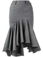 Facetasm Fishtail Skirt - Grey