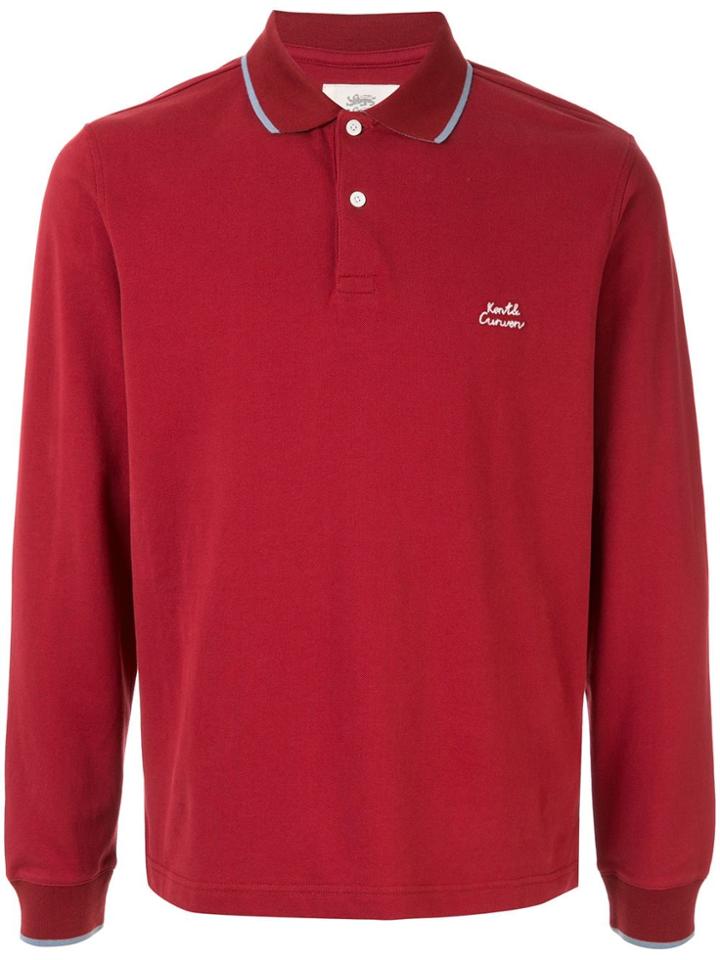 Kent & Curwen Logo Embroidered Polo Shirt