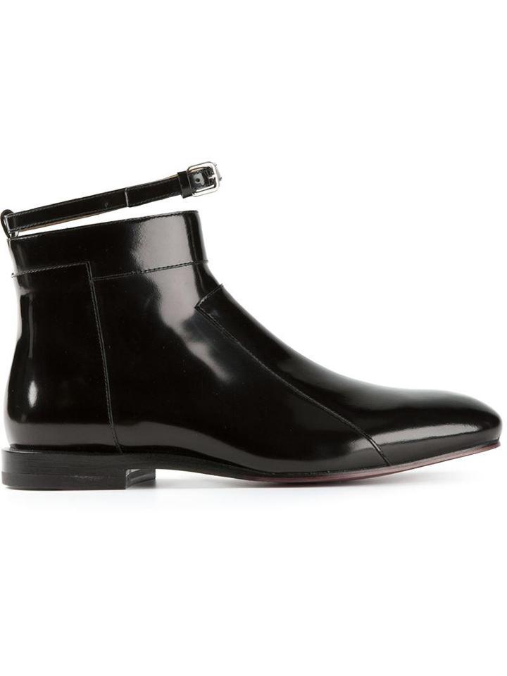 Jil Sander Strap Detail Ankle Boots