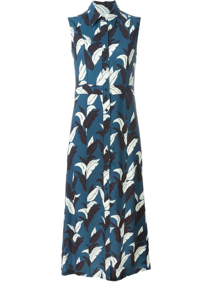 Wood Wood 'una' Dress, Women's, Size: 36, Blue, Polyester/polyurethane