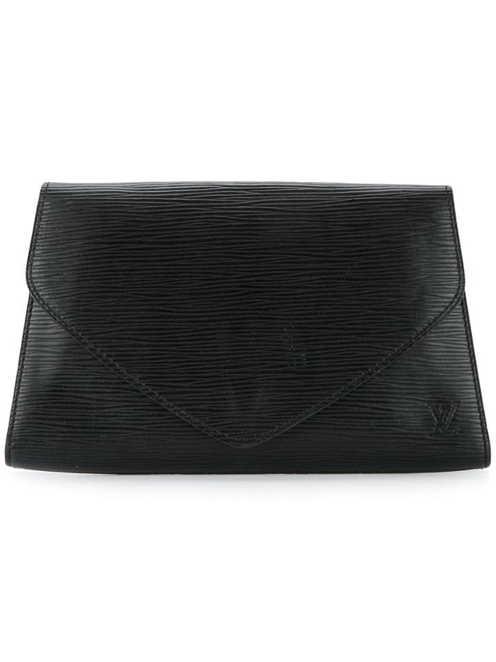 Louis Vuitton Vintage Epi Art Deco Clutch - Black