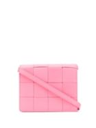 Bottega Veneta Cassette Crossbody Bag - Pink