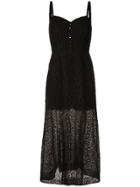 Olivier Theyskens Lace Maxi Dress - Black