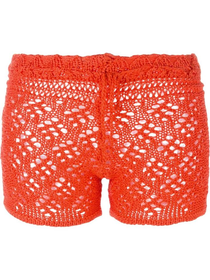 Emilio Pucci Crochet Shorts