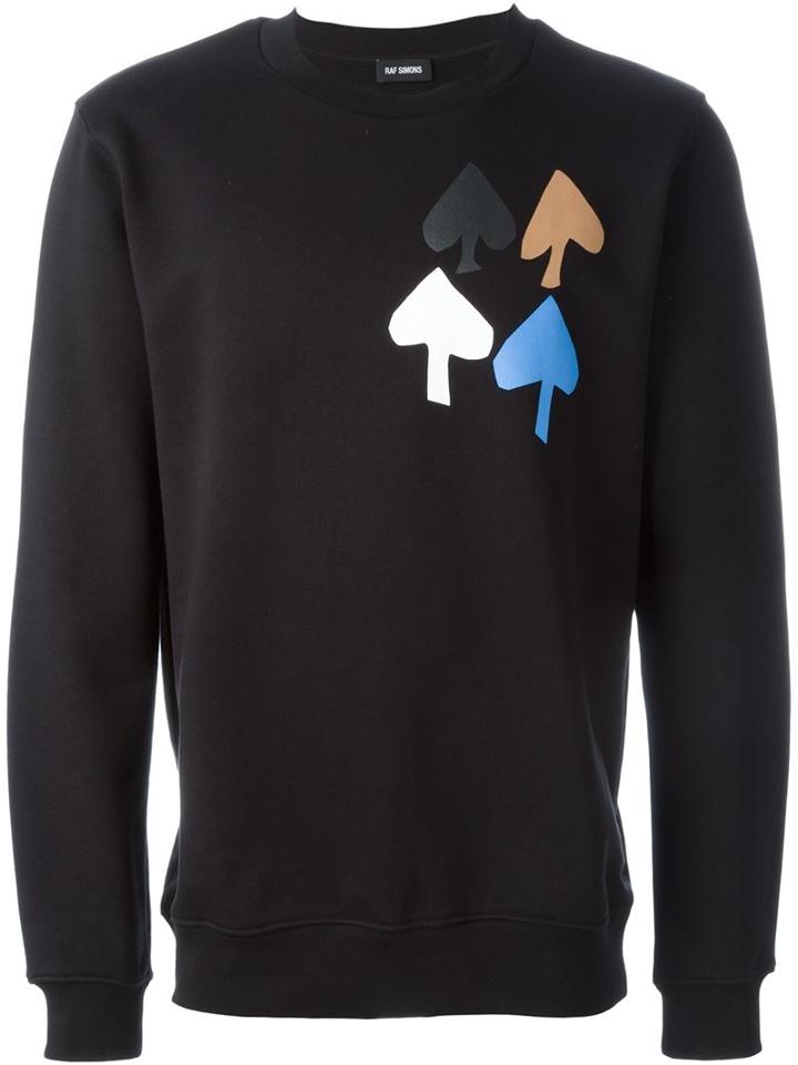 Raf Simons Spade Print Sweatshirt