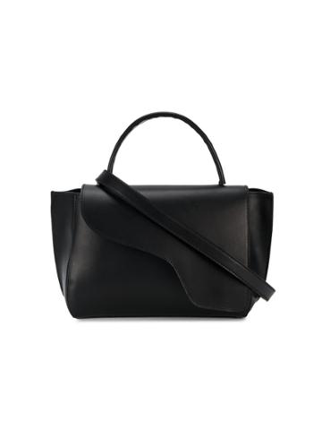Atp Atelier Black Arezzo Shoulder Bag