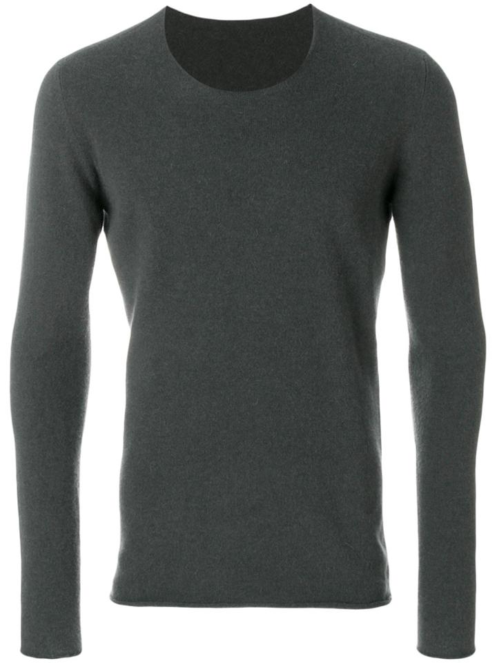 Zanone Cable Knit Jumper - Blue