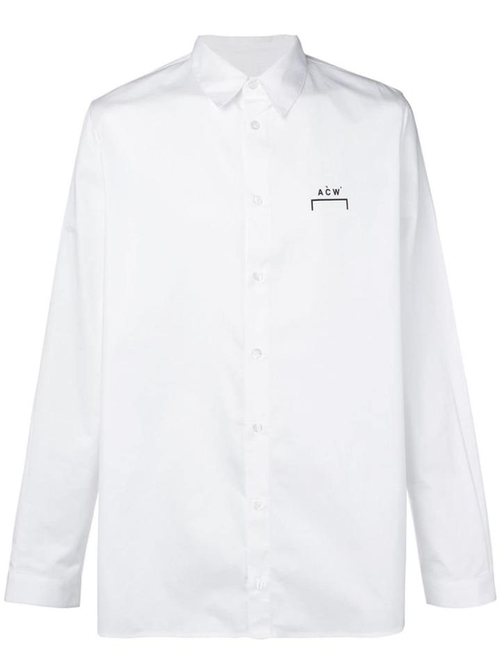 A-cold-wall* Logo Shirt - White