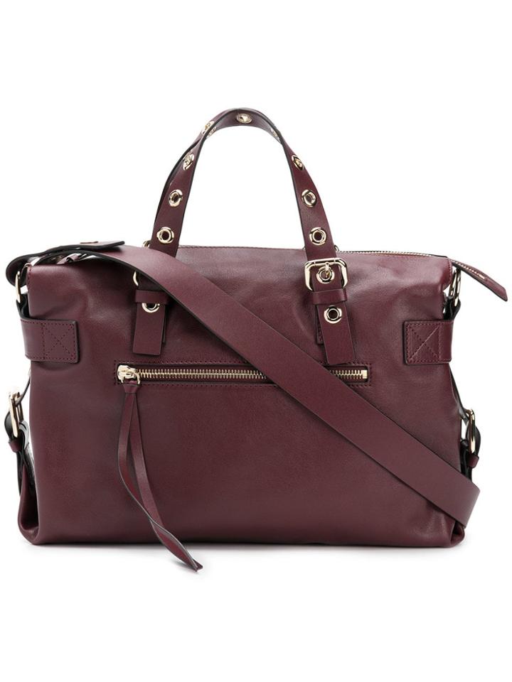 Red Valentino Logo Adjustable-handle Tote