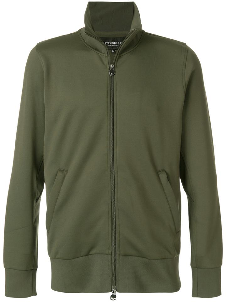 Hydrogen Zipped Sweatshirt - Green