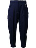 Stella Mccartney 'patty' Trousers, Women's, Size: 44, Blue, Wool