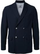 Double-breasted Blazer - Men - Cotton - 48, Blue, Cotton, Kent & Curwen