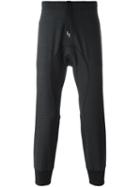 Neil Barrett Drop Crotch Pants, Men's, Size: 48, Grey, Cotton/polyester/spandex/elastane/virgin Wool