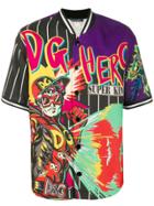 Dolce & Gabbana Dg Hero Print Shirt Jacket - Black