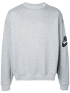 Nike Crewneck Logo Sweatshirt - Grey