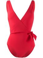 Tory Burch Wrap-style Swimsuit - Red