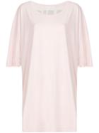 Faith Connexion Patch Back Oversized T-shirt - Pink