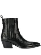 Sartore Murano Texan Boots - Black