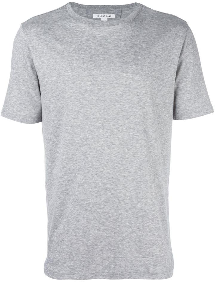 Helmut Lang Short Sleeved T-shirt, Men's, Size: Small, Grey, Cotton