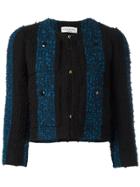 Sonia Rykiel Short Tweed Jacket - Black